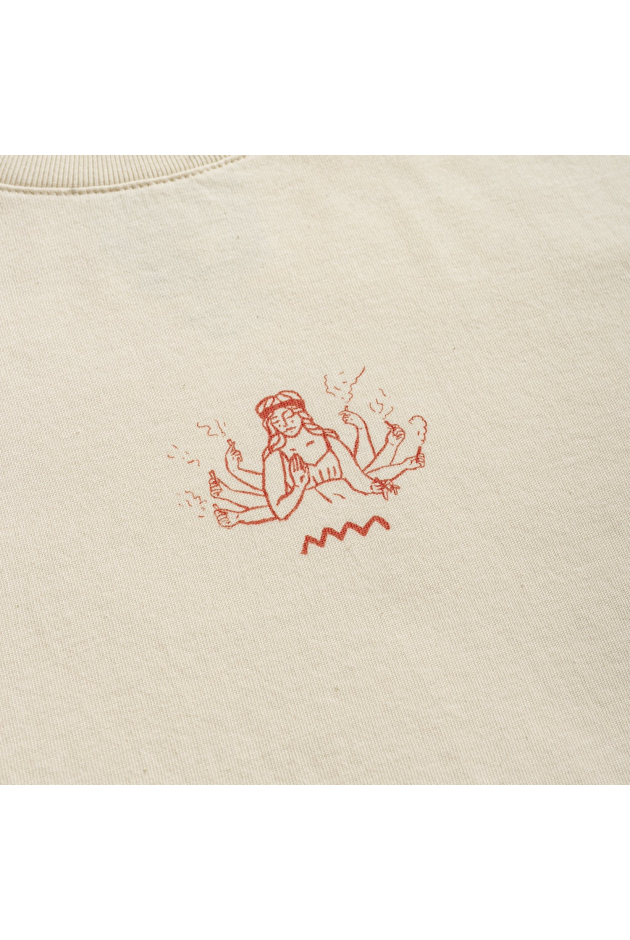 I Don't Smoke USX Tee - Super Natural | Surf Inc. I Don't Smoke USX Tee - Super Natural | Surf Inc.