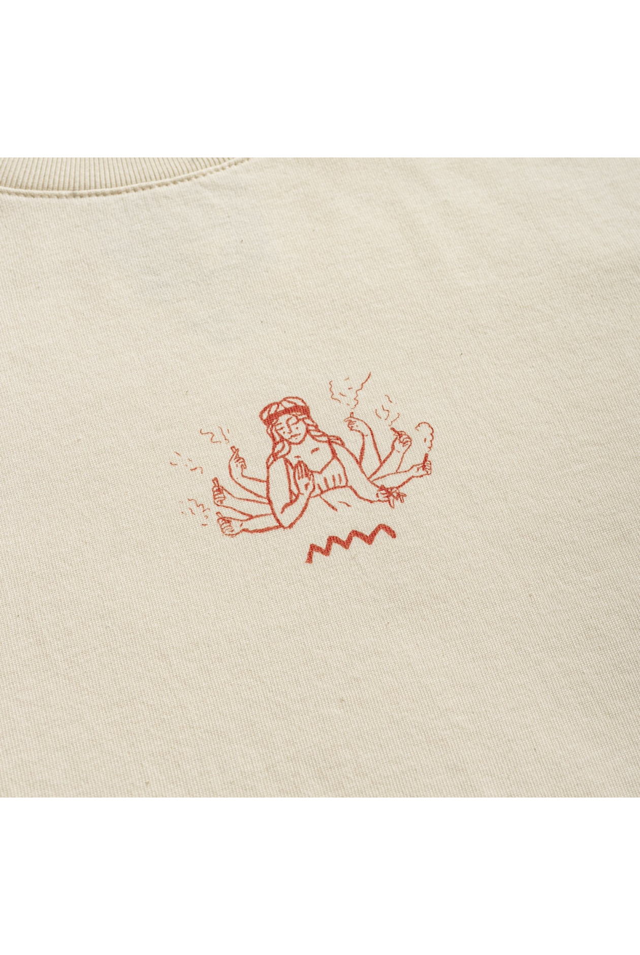 I Don't Smoke USX Tee - Super Natural | Surf Inc.