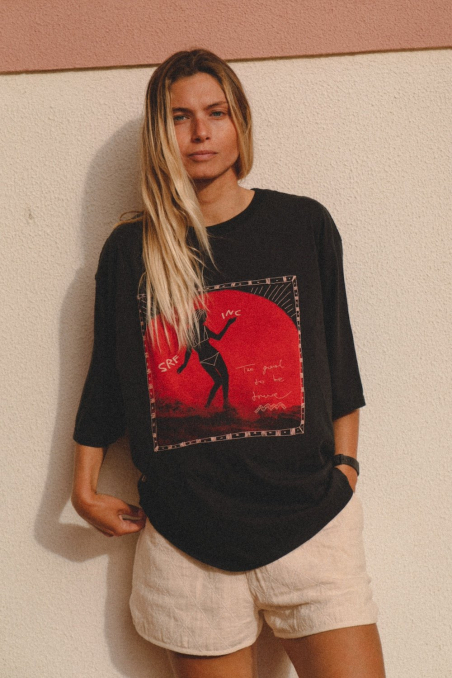 Too Good To Be True Box Tee - Acid Black Too Good To Be True Box Tee - Acid Black