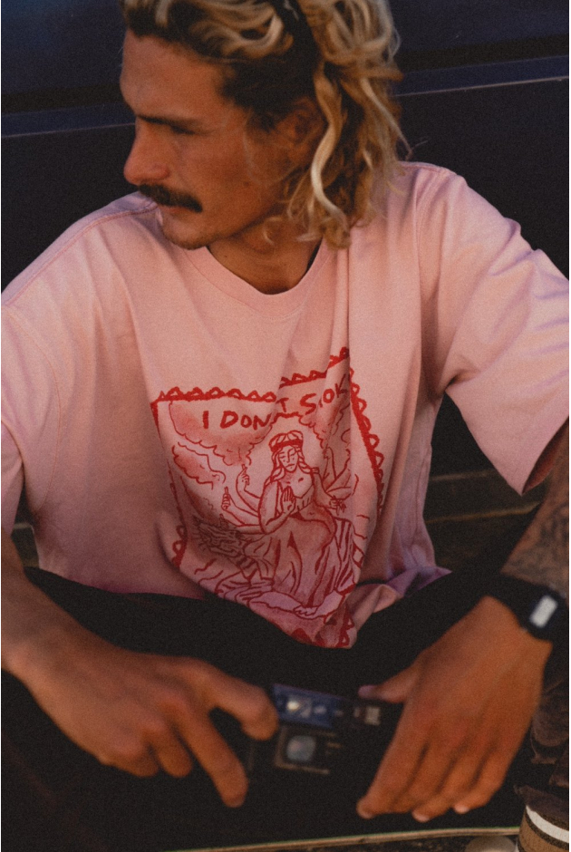 I Don't Smoke Box Tee - Pink Kush I Don't Smoke Box Tee - Pink Kush