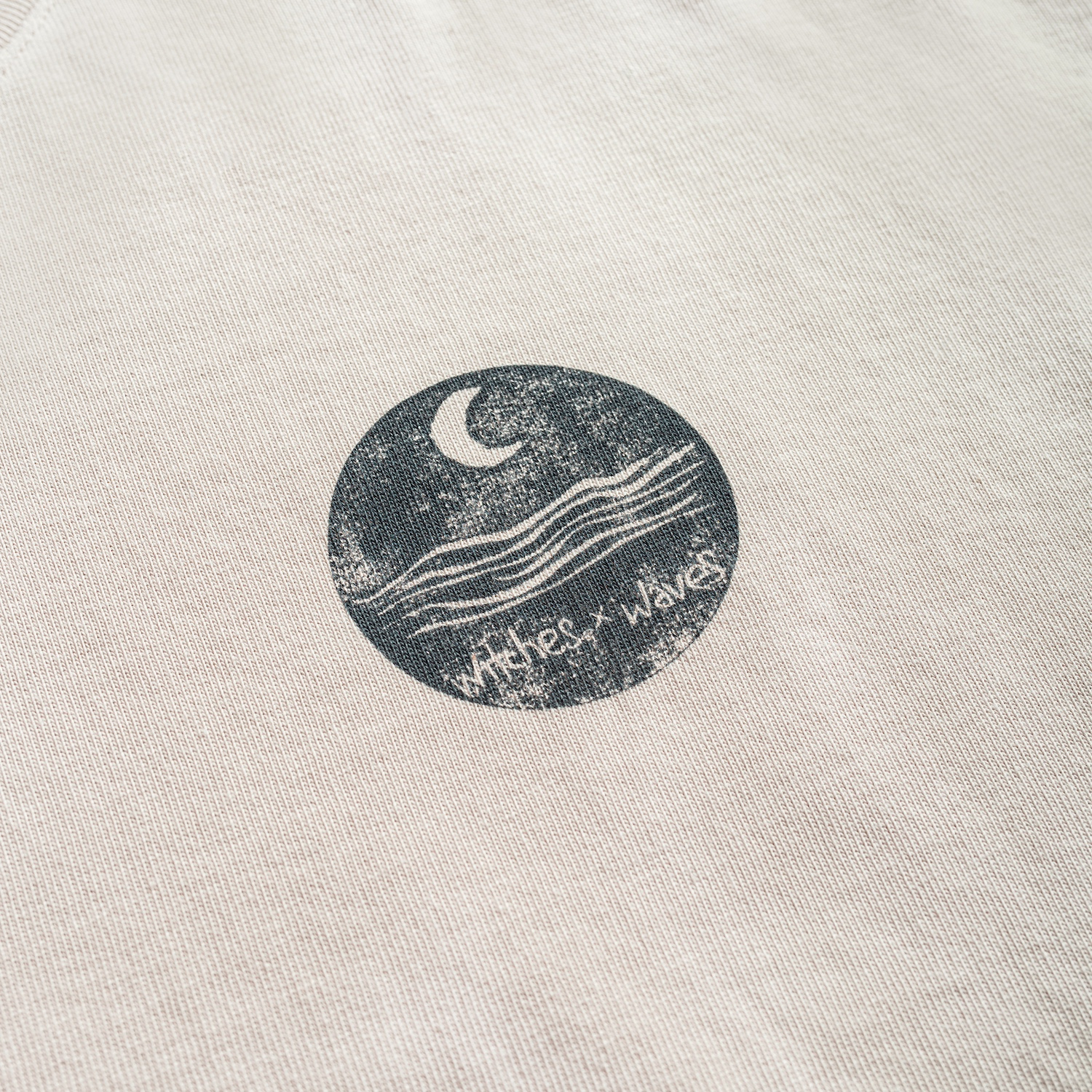 WITCHES x WAVES Tee - Dirty White