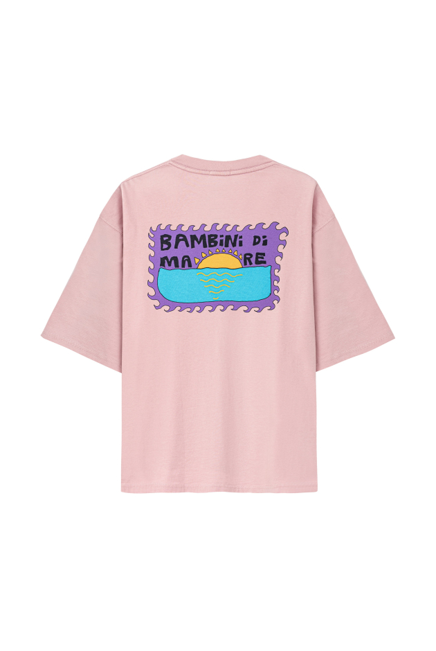 Bambini del Mare Box Tee - Pink Kush Bambini del Mare Box Tee - Pink Kush