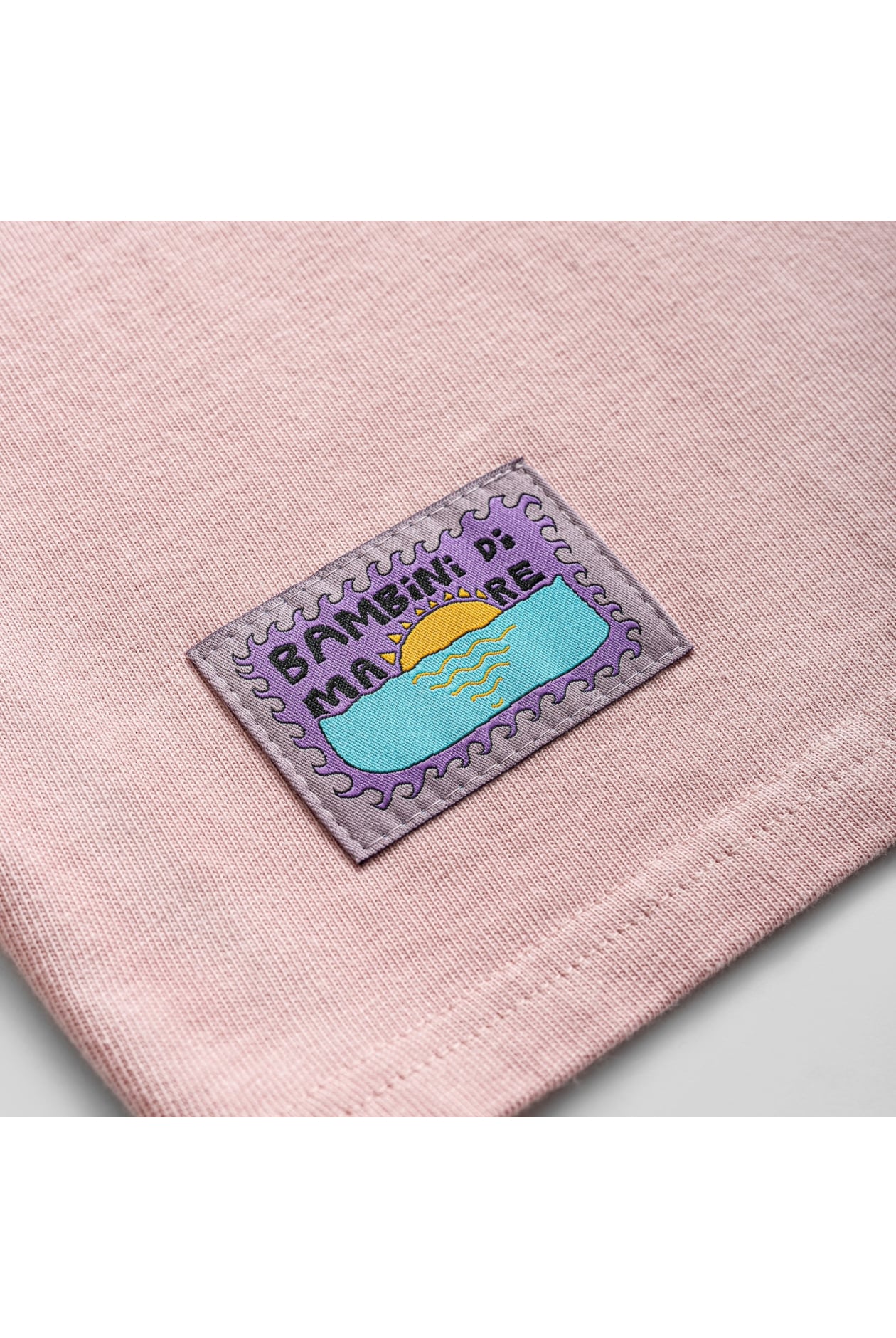 Bambini di Mare Box Tee - Pink Kush