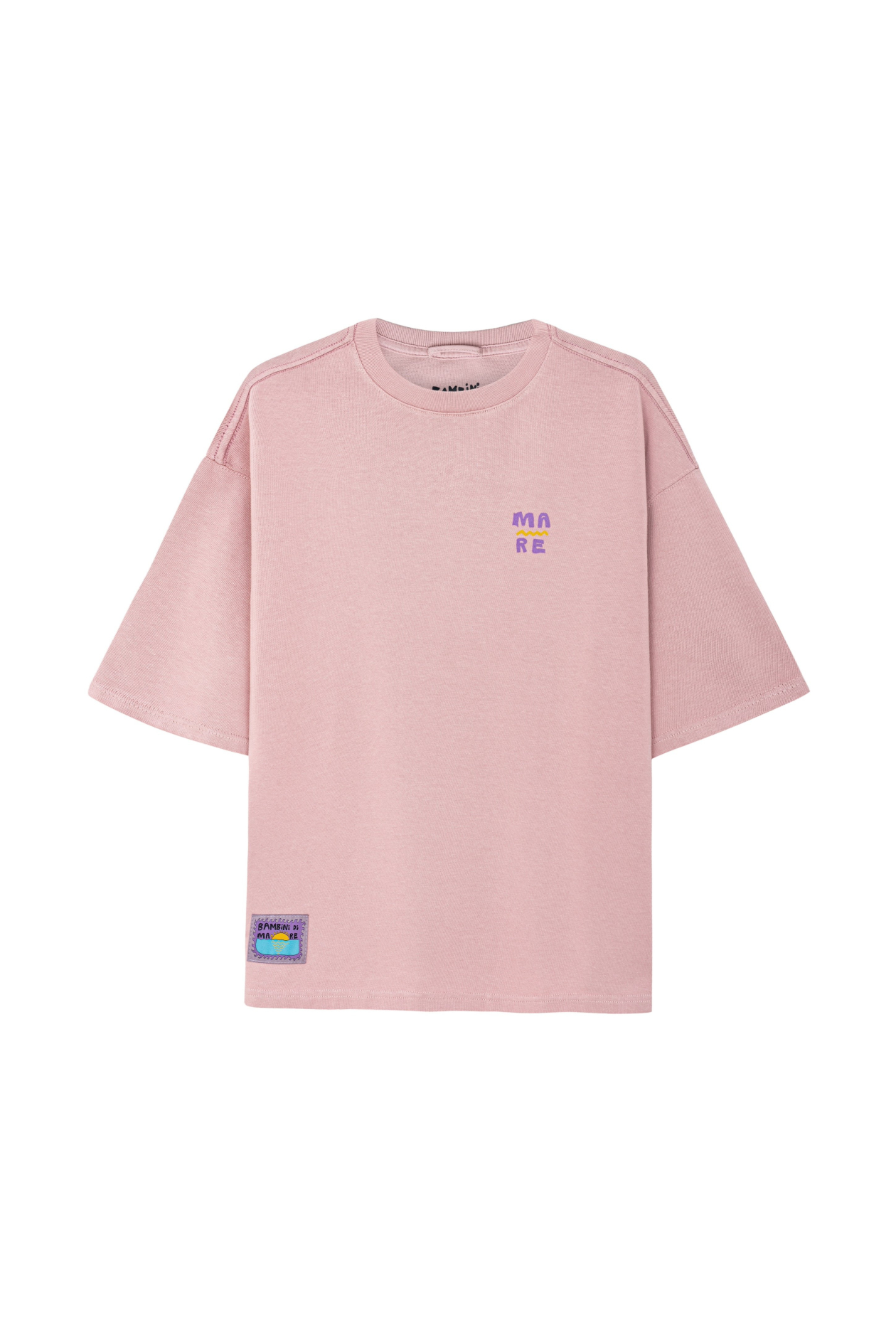 Bambini di Mare Box Tee - Rosa Kush Bambini di Mare Box Tee - Rosa Kush