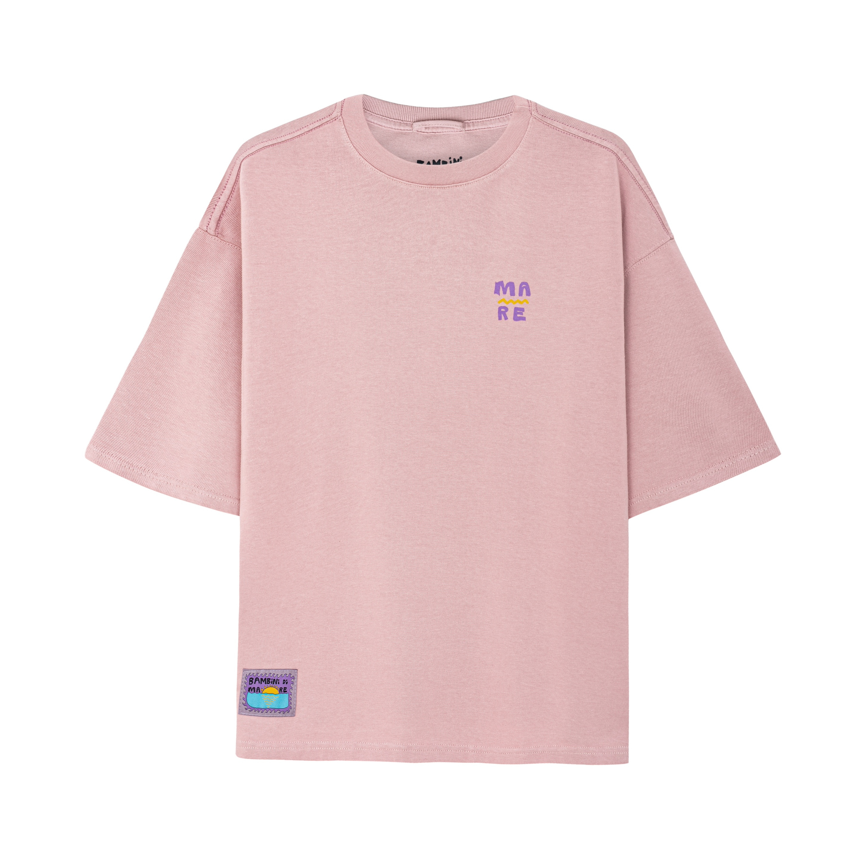 Bambini del Mare Box Tee - Pink Kush