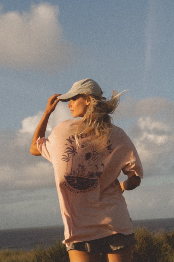 Kite Crew USX Tee - Peach