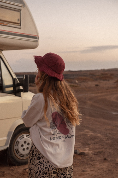WITCHES x WAVES Tee - Dirty White WITCHES x WAVES Tee - Dirty White