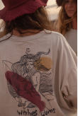 WITCHES x WAVES Tee - Dirty White WITCHES x WAVES Tee - Dirty White