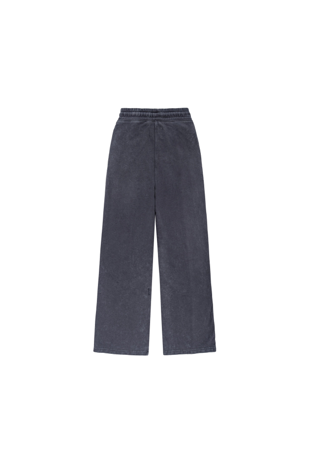 Front Hem Pants - Stone Grey Front Hem Pants - Stone Grey