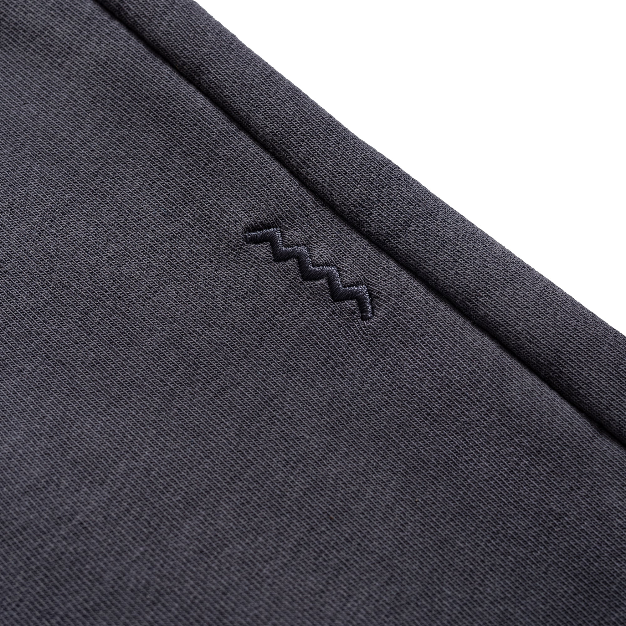 Front Hem Pants - Stone Grey