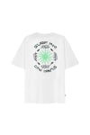 Angry Sun Tee - Paper White