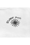 Angry Sun Tee - Paper White