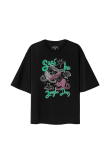 Mermaid Twins Tee - Acid Black | Surf Inc. Mermaid Twins Tee - Acid Black | Surf Inc.