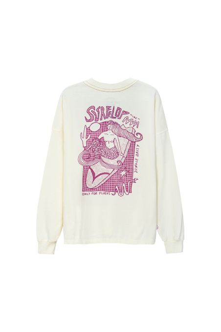 Only For Flippers LS - Vintage White Only For Flippers LS - Vintage White