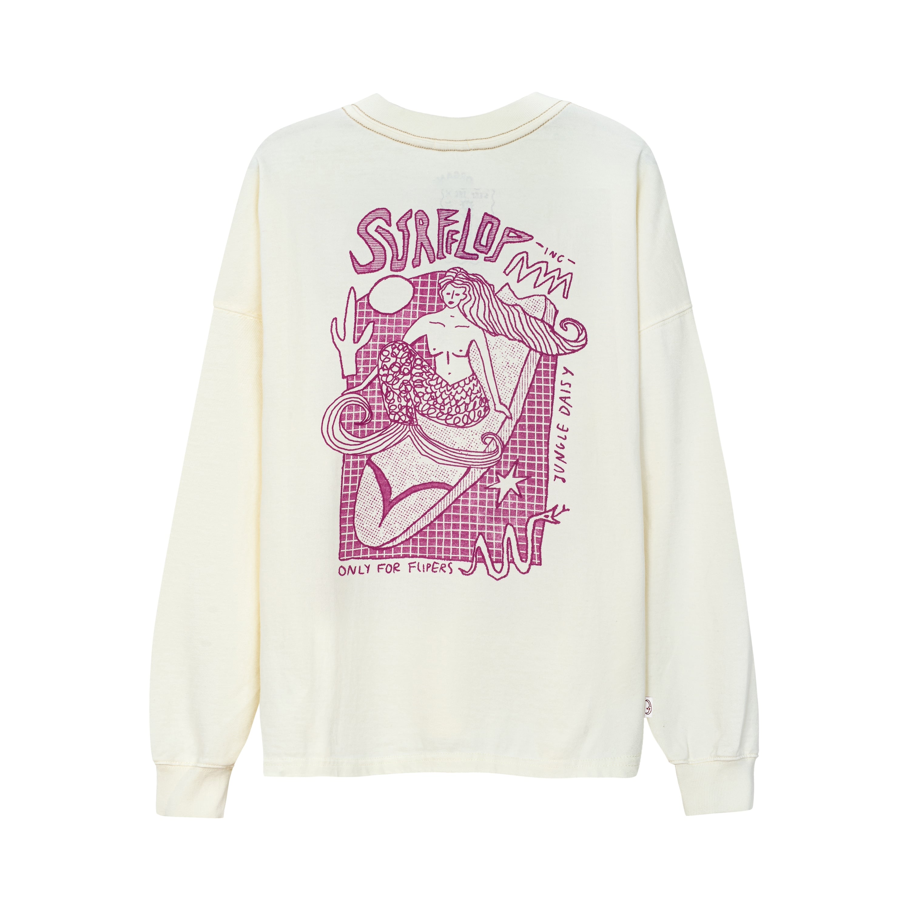 Only For Flippers LS - Vintage White