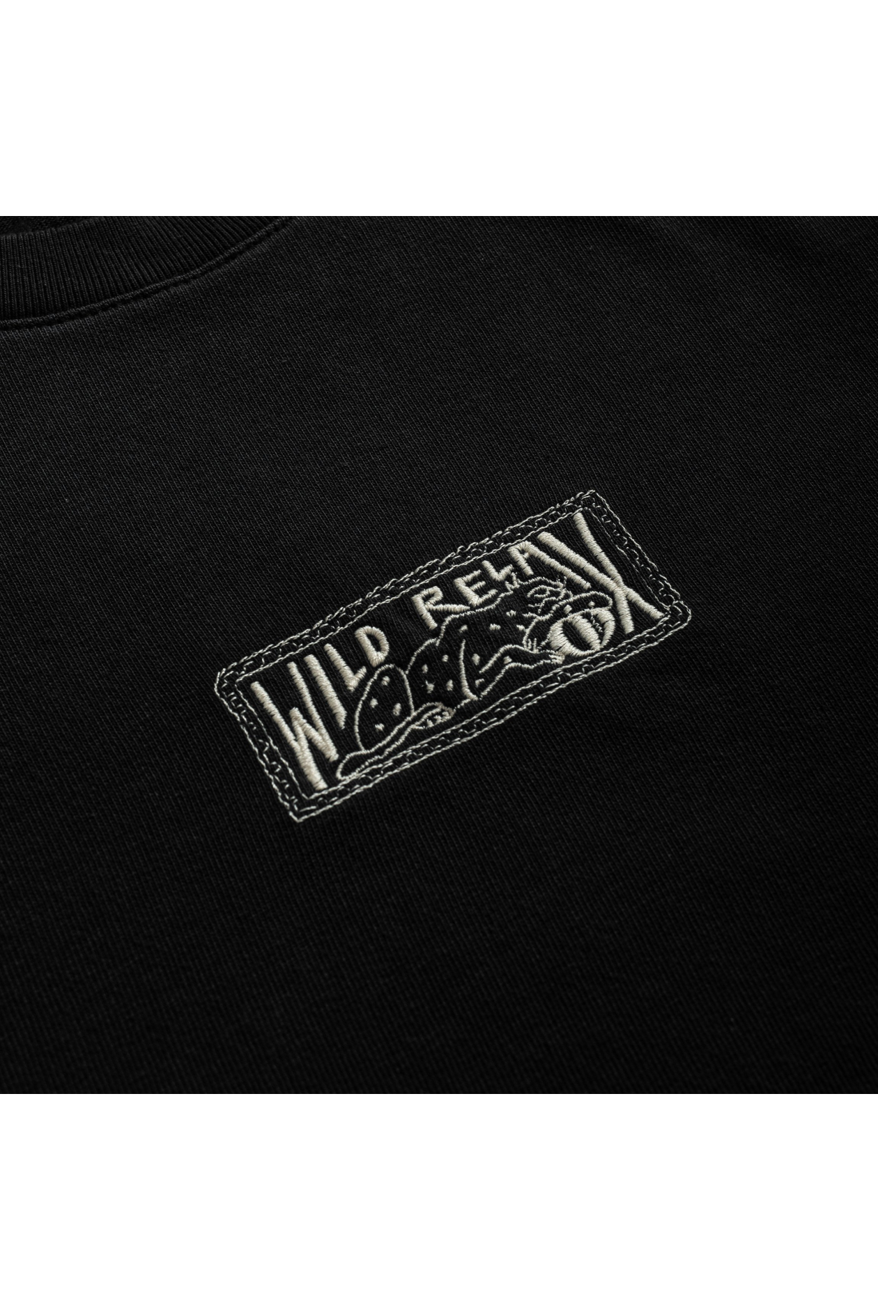 Wild Relax Tee - Acid Black