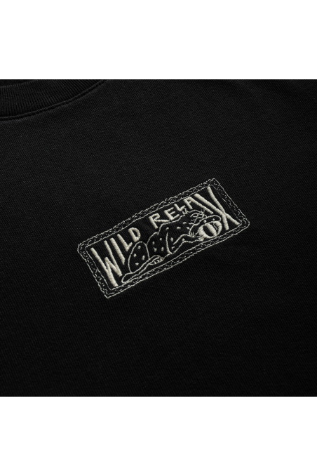 Wild Relax Tee - Acid Black Wild Relax Tee - Acid Black