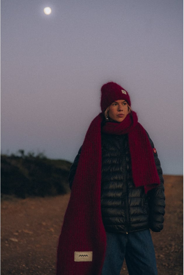 Olivia SRF Beanie - Crimson Crush Olivia SRF Beanie - Crimson Crush