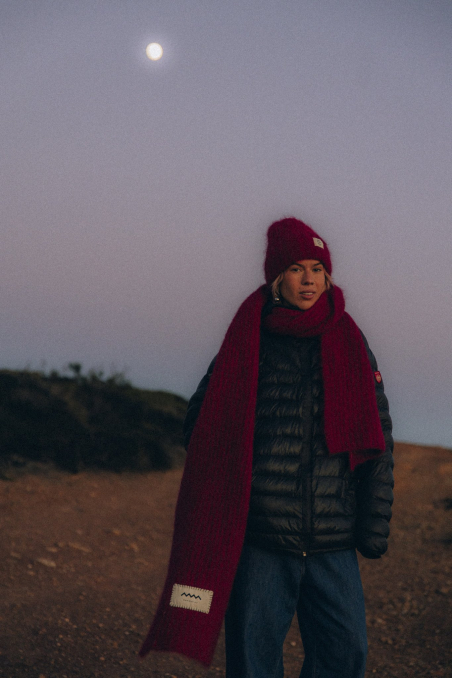 Olivia SRF Beanie - Crimson Crush Olivia SRF Beanie - Crimson Crush