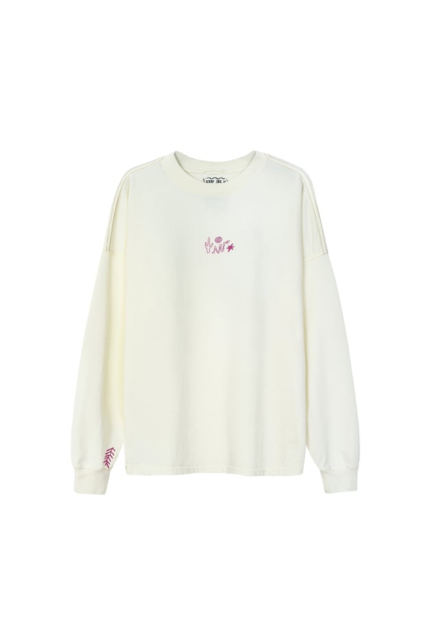 Only For Flippers LS - Vintage White Only For Flippers LS - Vintage White