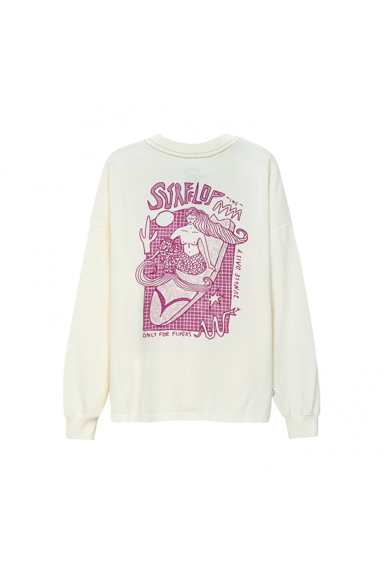 Only For Flippers LS - Vintage White Only For Flippers LS - Vintage White