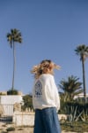 Feel Amazing Sweat - Vintage White