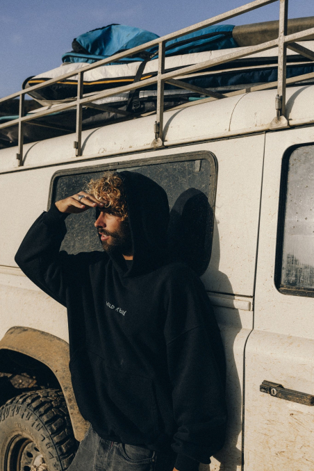Chillin’rn Hoodie - Acid Black Chillin’rn Hoodie - Acid Black
