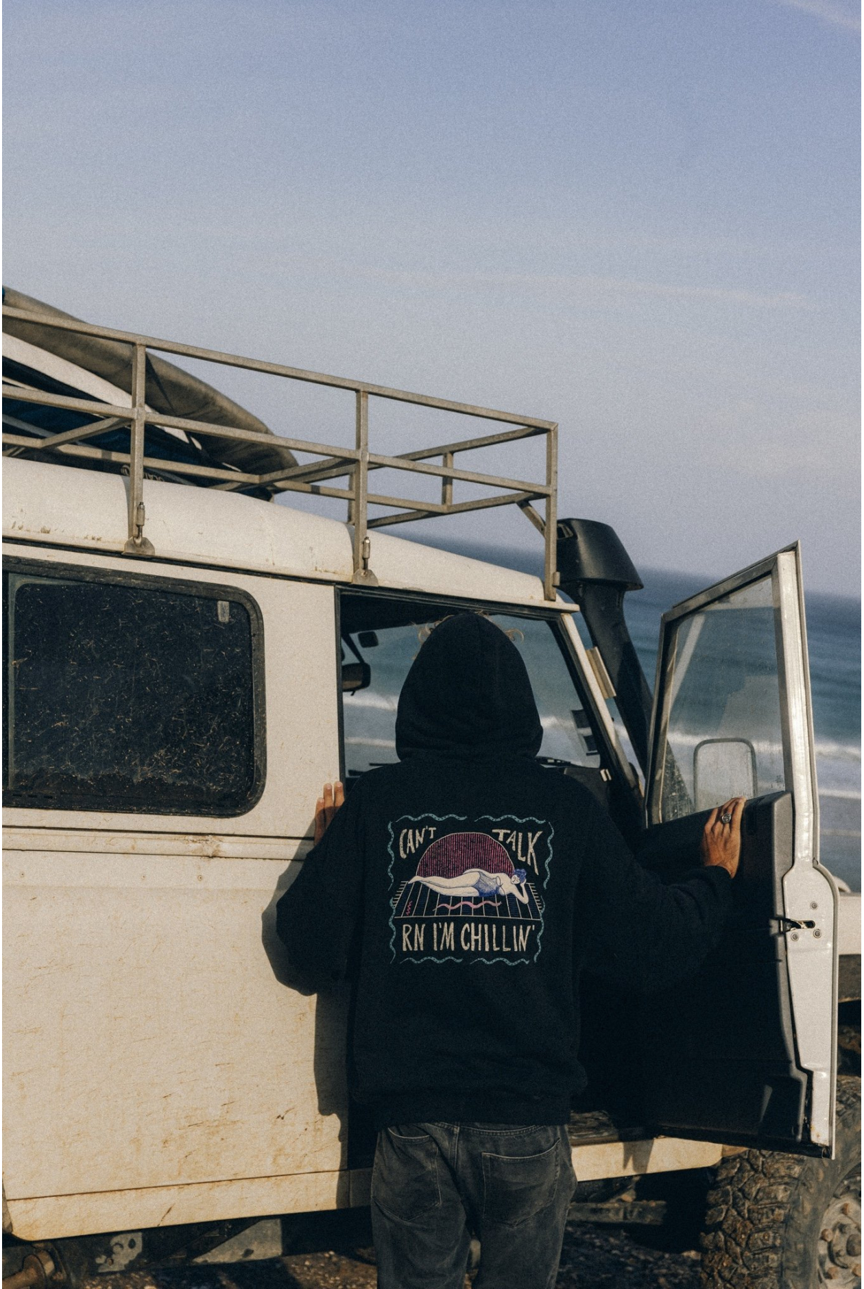 Chillin&rsquo;rn Hoodie - Acid Black