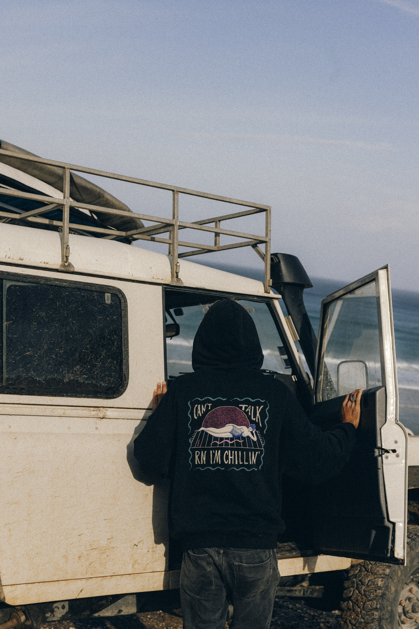 Chillin&rsquo;rn Hoodie - Acid Black