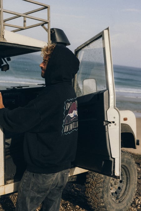 Chillin’rn Hoodie - Acid Black Chillin’rn Hoodie - Acid Black