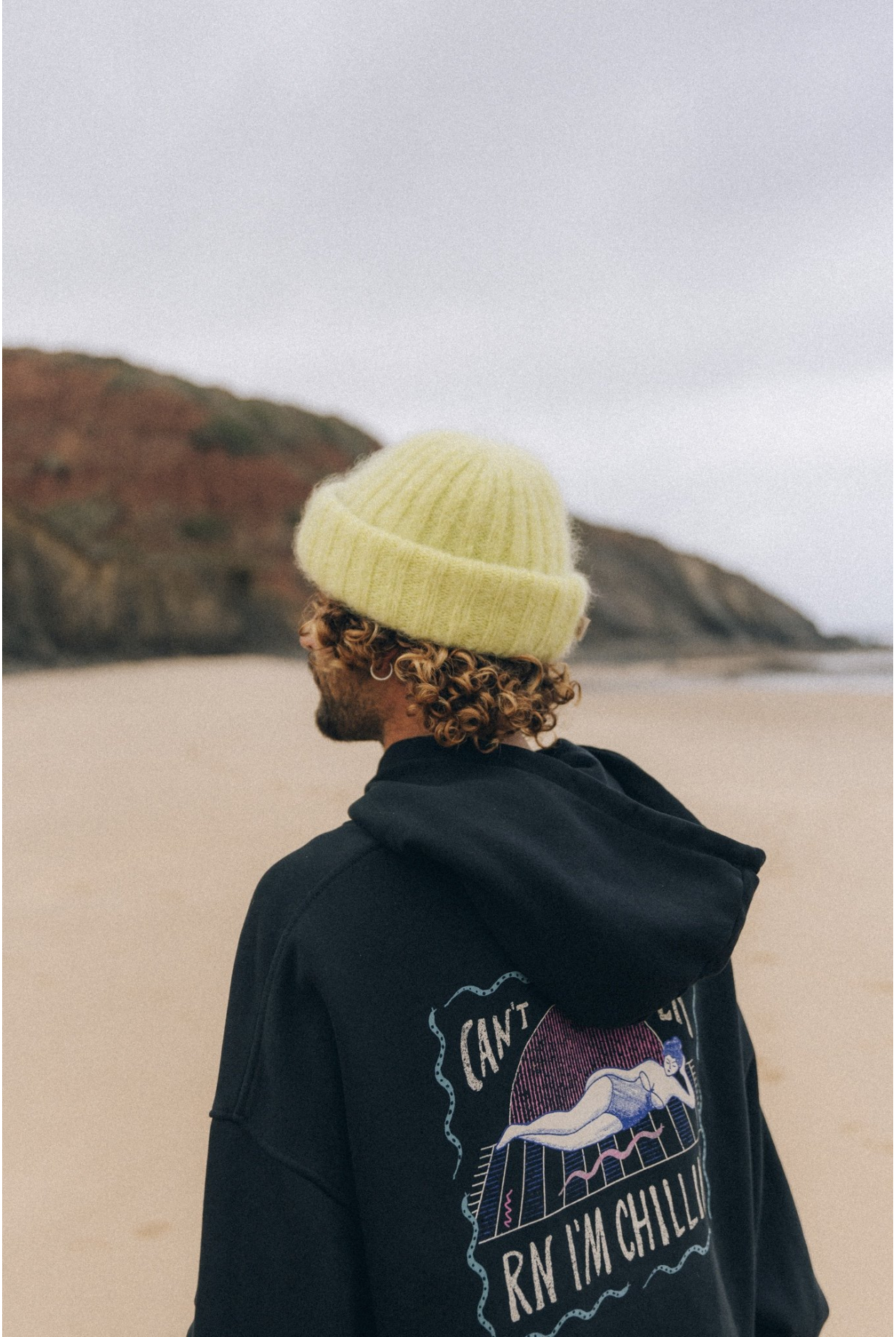 Chillin&rsquo;rn Hoodie - Acid Black