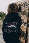 Chillin’rn Hoodie - Acid Black