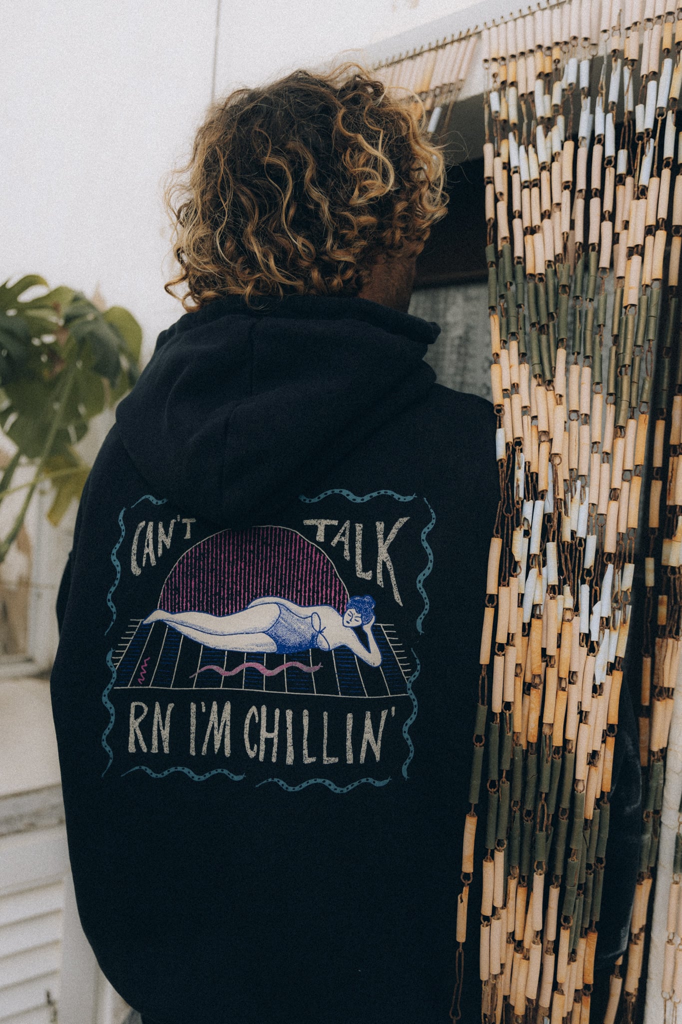 Chillin&rsquo;rn Hoodie - Acid Black