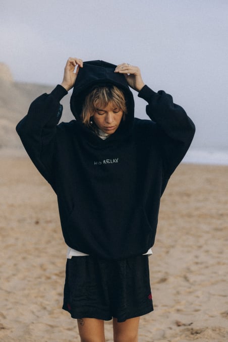 Chillin’rn Hoodie - Acid Black Chillin’rn Hoodie - Acid Black