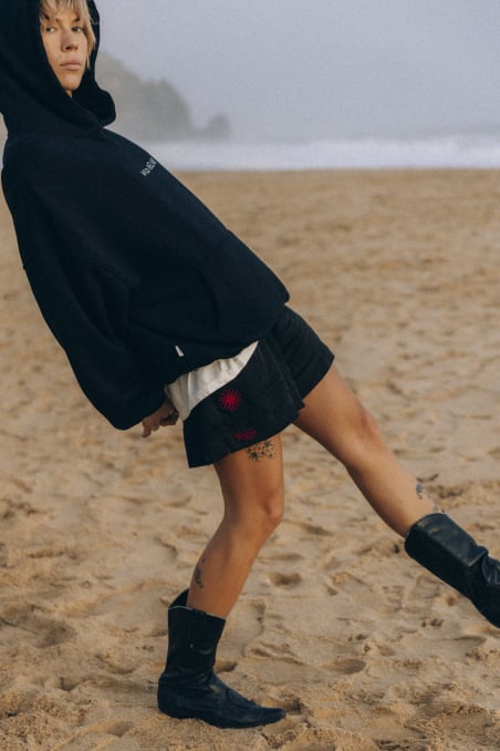 Chillin’rn Hoodie - Acid Black Chillin’rn Hoodie - Acid Black