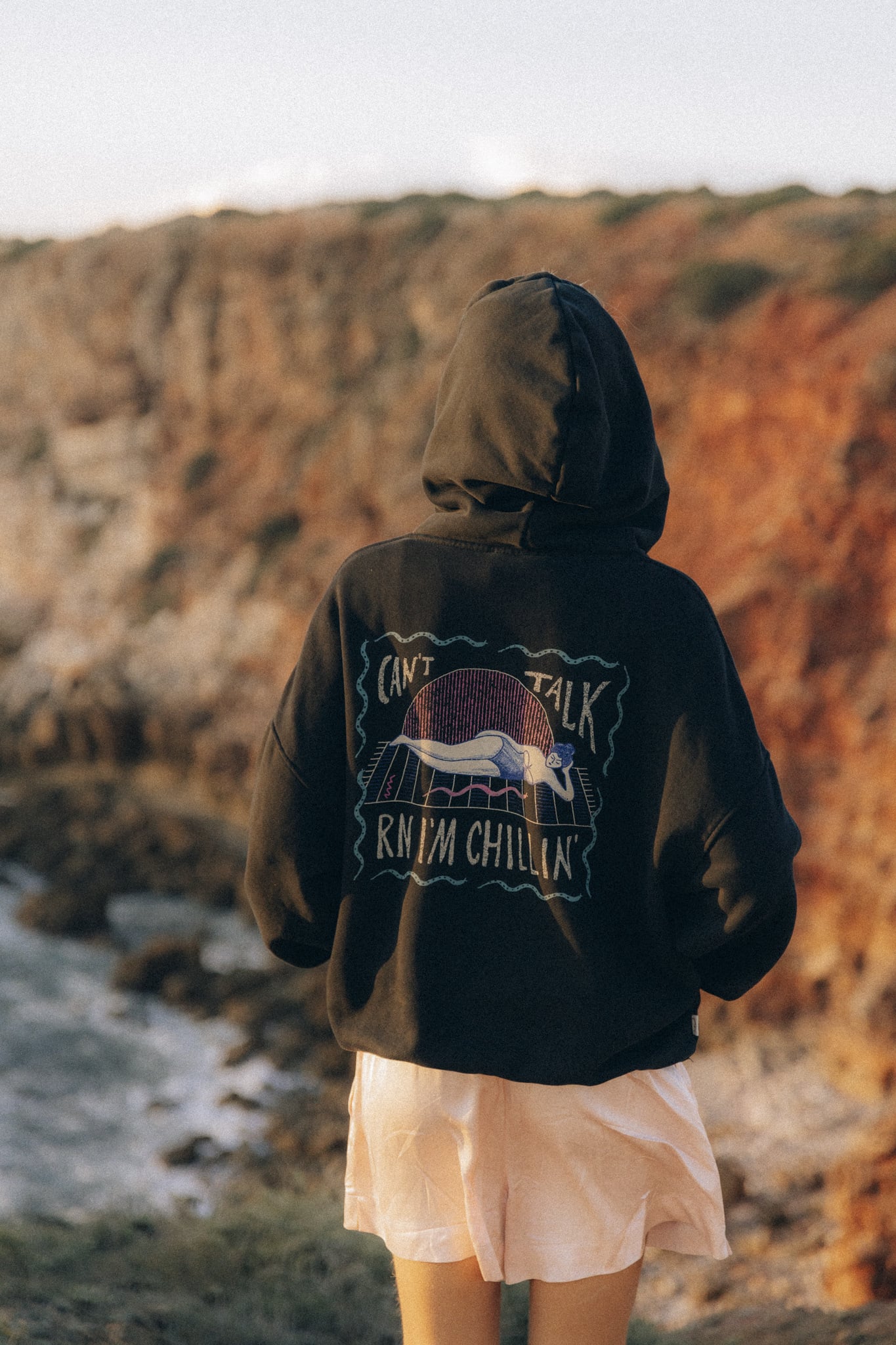 Chillin&rsquo;rn Hoodie - Acid Black