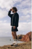 Wild Relax Sweat - Space Black - Bluzy