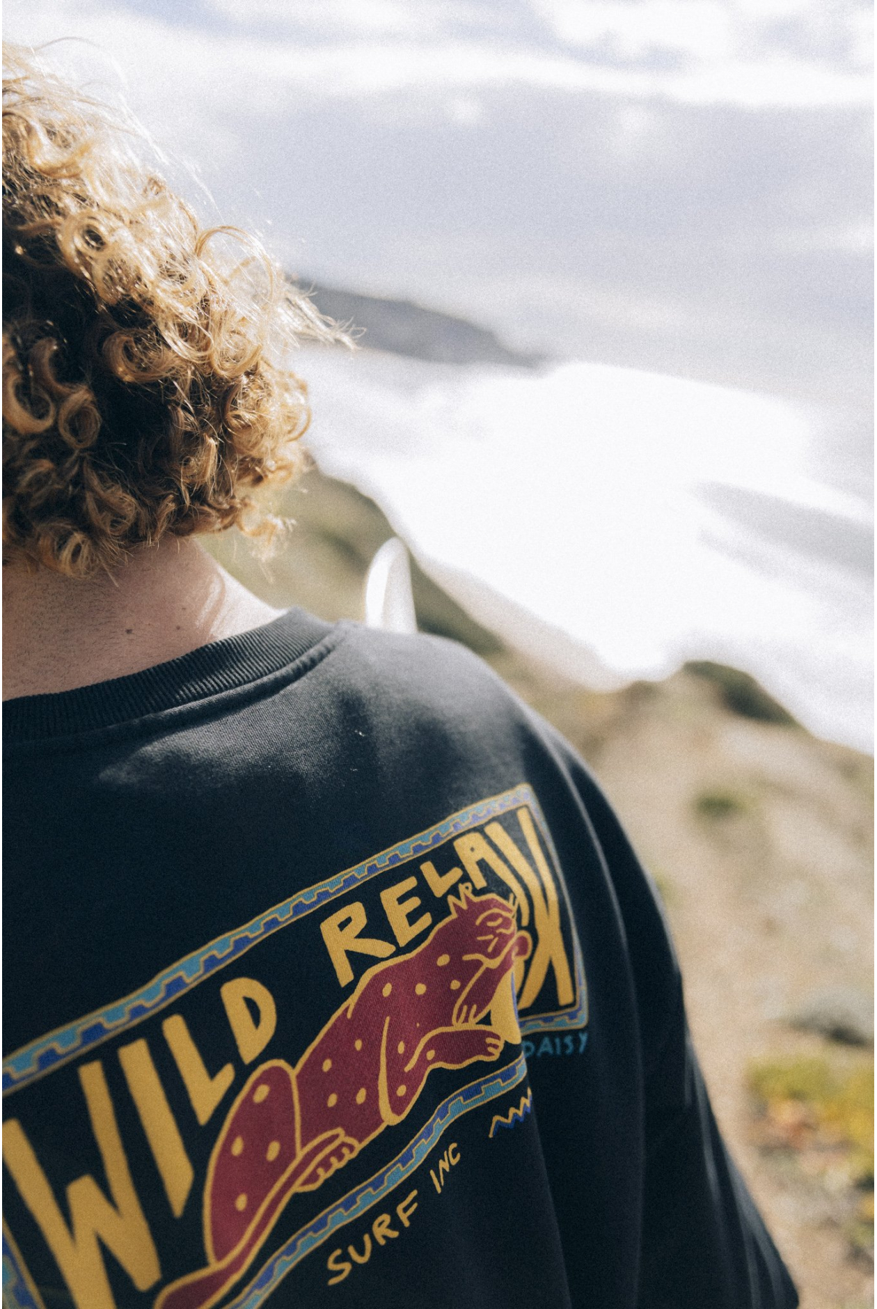 Wild Relax Sweat - Acid Black Wild Relax Sweat - Acid Black