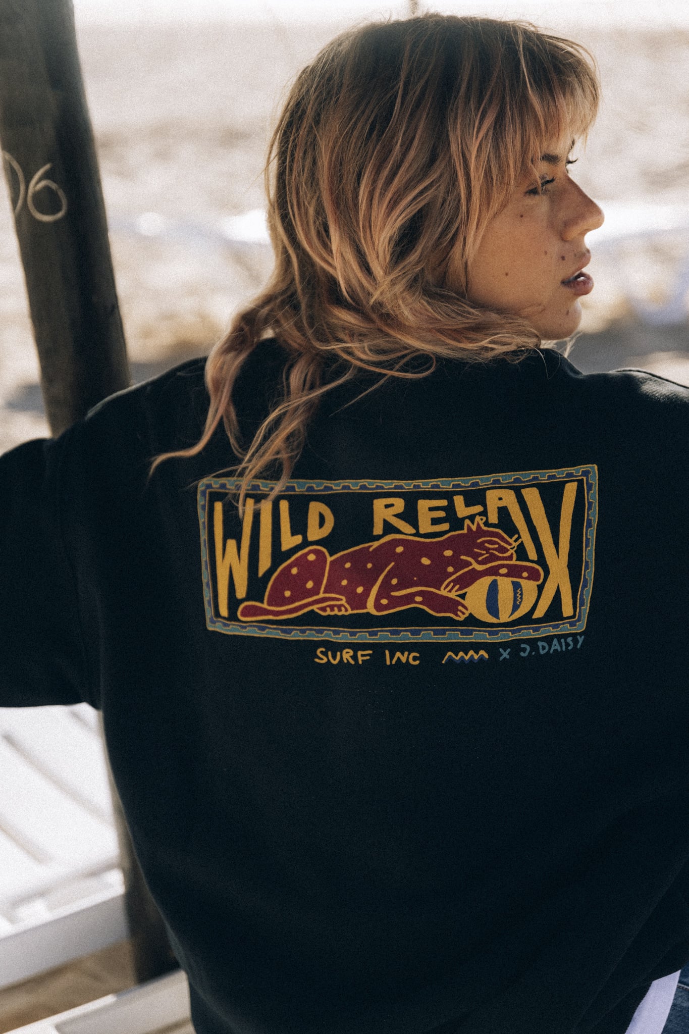 Wild Relax Sweat - Space Black - Hoodies & Sweatshirts Womens Wild Relax Sweat - Space Black - Hoodies & Sweatshirts Womens