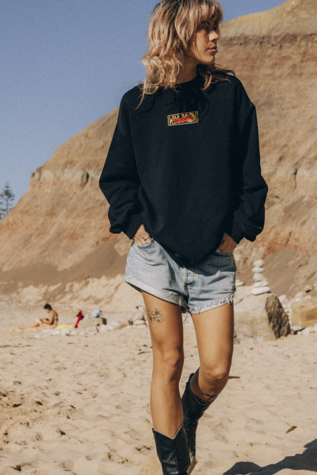 Wild Relax Sweat - Acid Black Wild Relax Sweat - Acid Black