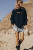 Wild Relax Sweat - Space Black - Hoodies & Sweatshirts Womens Wild Relax Sweat - Space Black - Hoodies & Sweatshirts Womens