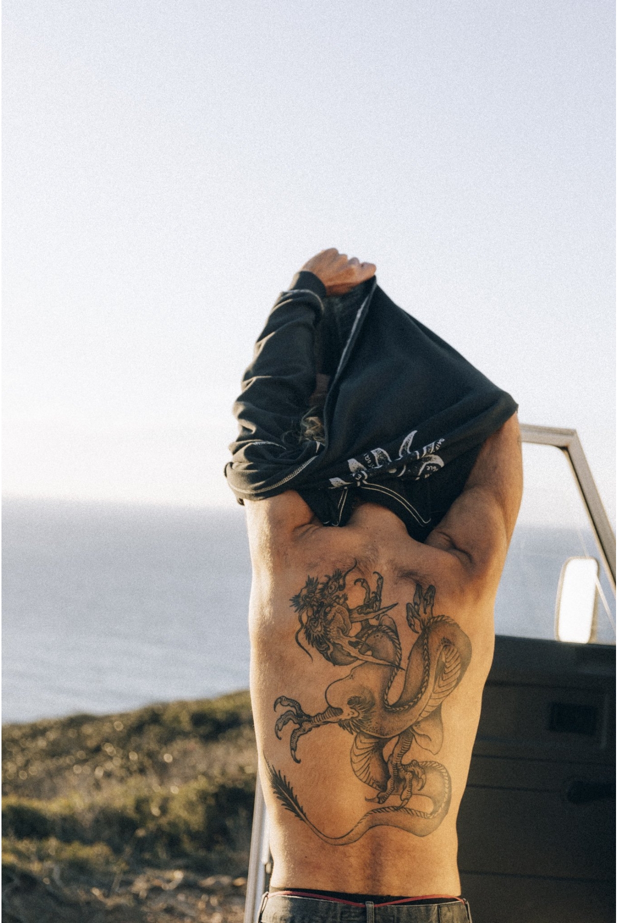 Melted Sunshine Double Sun LS - Acid Black Melted Sunshine Double Sun LS - Acid Black