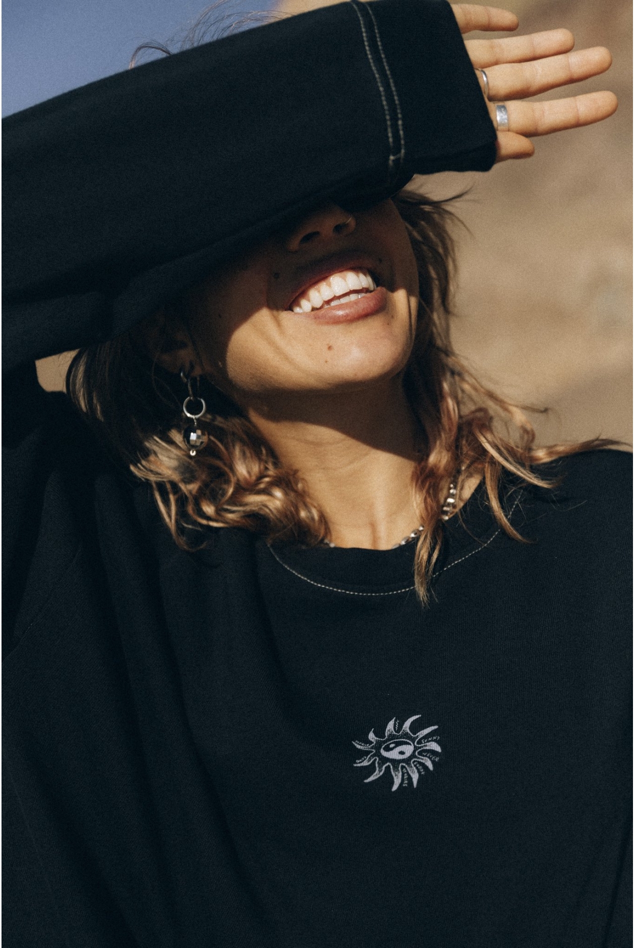Melted Sunshine Double Sun LS - Acid Black | Surf Melted Sunshine Double Sun LS - Acid Black | Surf