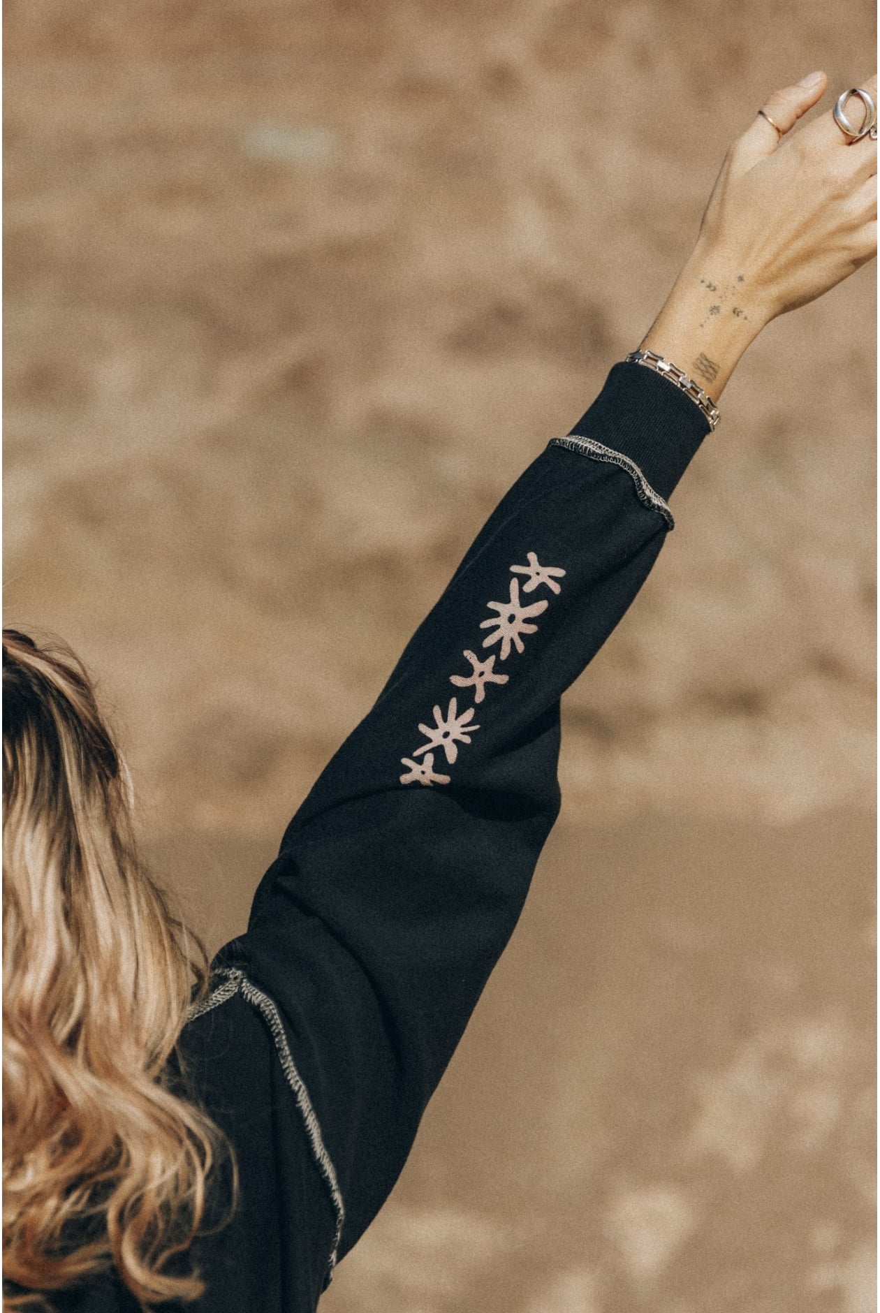 Melted Sunshine Double Sun LS - Acid Black | Surf Melted Sunshine Double Sun LS - Acid Black | Surf