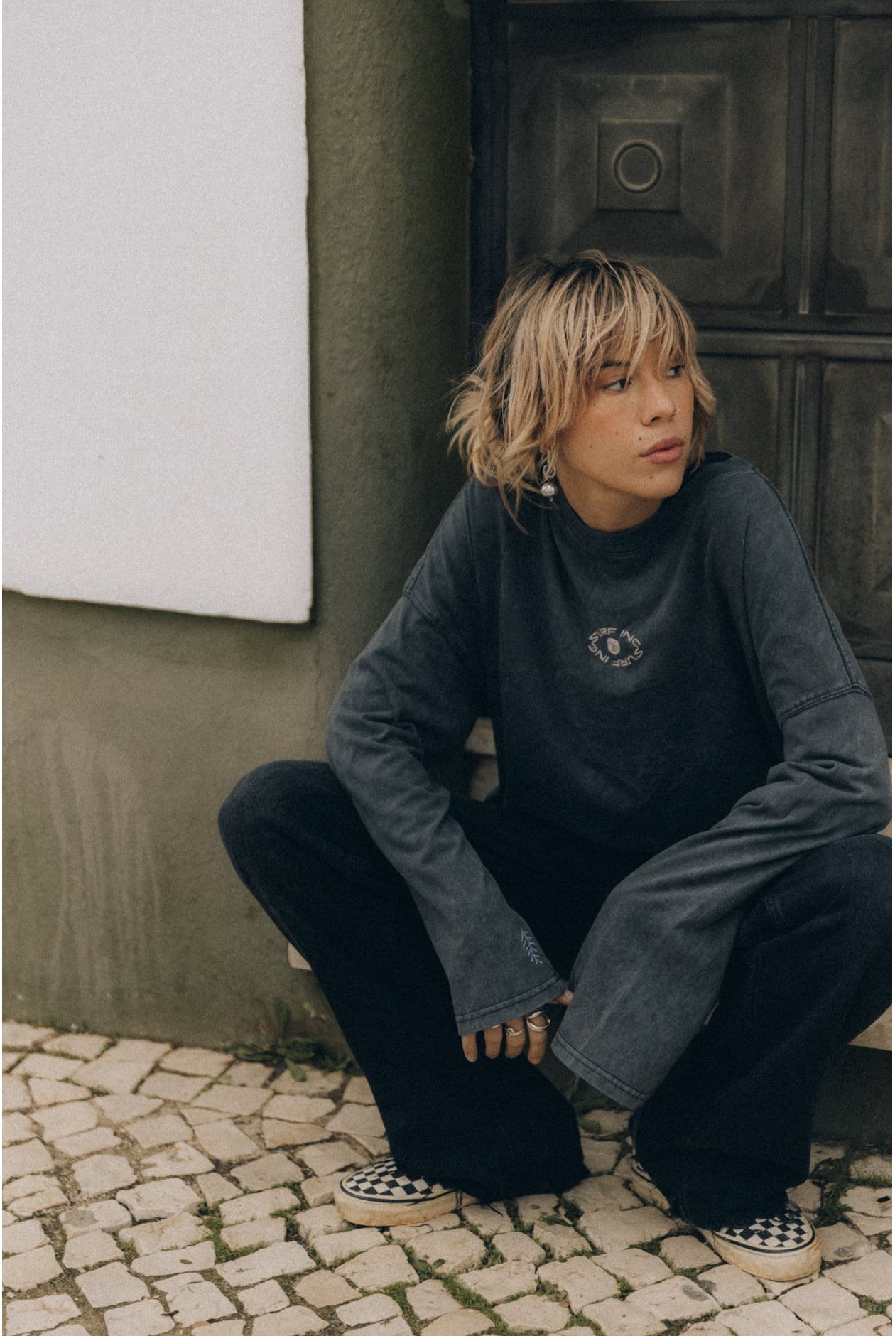 Moody Sun LS - Stone Grey Moody Sun LS - Stone Grey