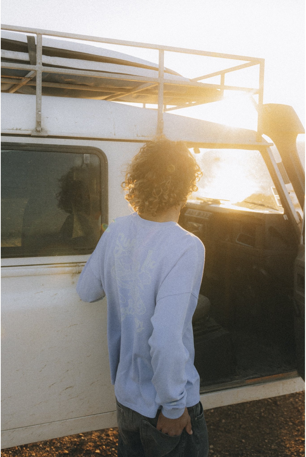 Jungle Mermaids LS - Denim Blue Jungle Mermaids LS - Denim Blue