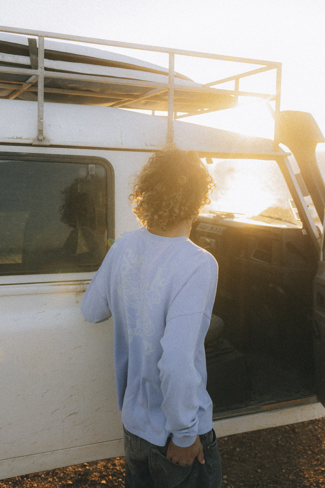 Jungle Mermaids LS - Denim Blue