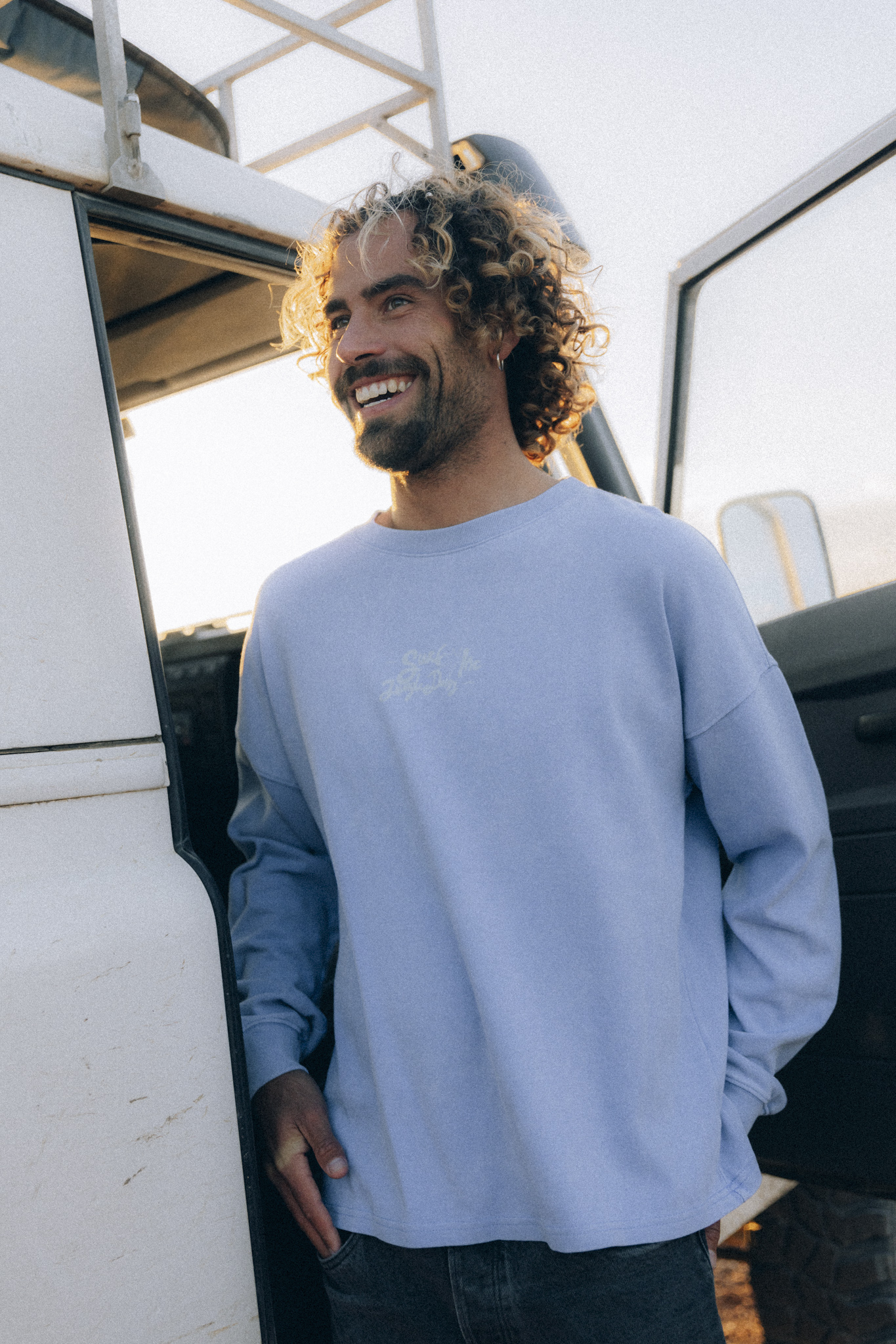 Jungle Mermaids LS - Denim Blue