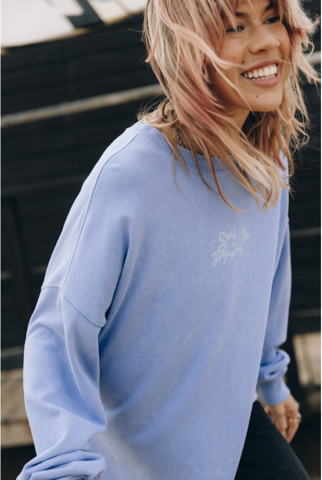 Jungle Mermaids LS - Denim Blue Jungle Mermaids LS - Denim Blue