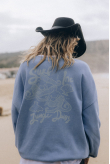Jungle Mermaids LS - Denim Blue Jungle Mermaids LS - Denim Blue